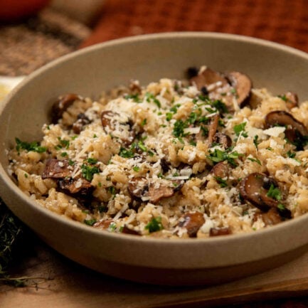 Wild Mushroom Risotto